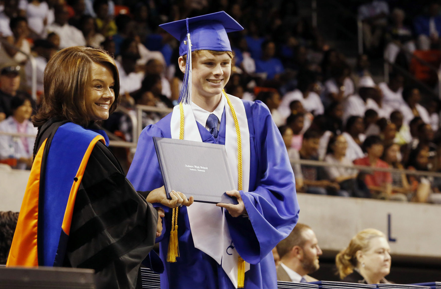 Auburn High School graduation 2016